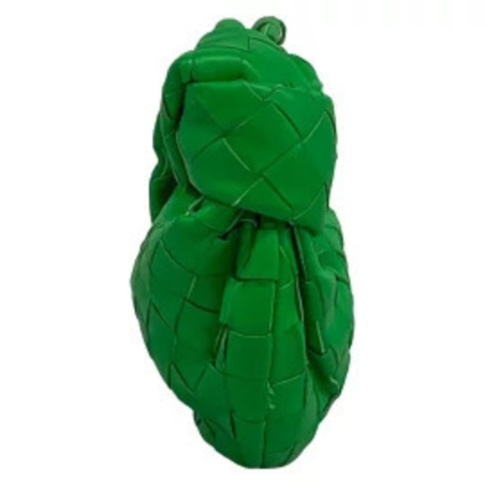 Bottega Veneta Candy Jodie Handbag Green Leather